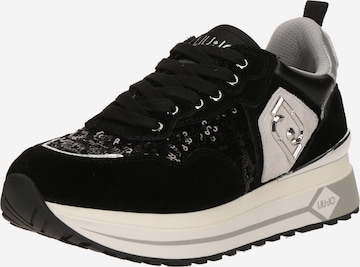 Liu Jo Matalavartiset tennarit 'MAXI WONDER 01' värissä musta: etupuoli