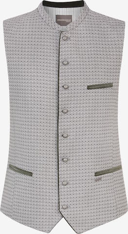 STOCKERPOINT Klederdracht gilet in Grijs: voorkant