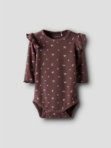 NAME IT - Pijama entero/body en marrón