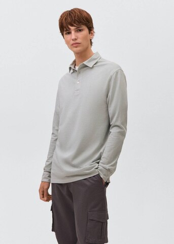 MANGO TEEN Shirt 'Ricard' in Grey: front