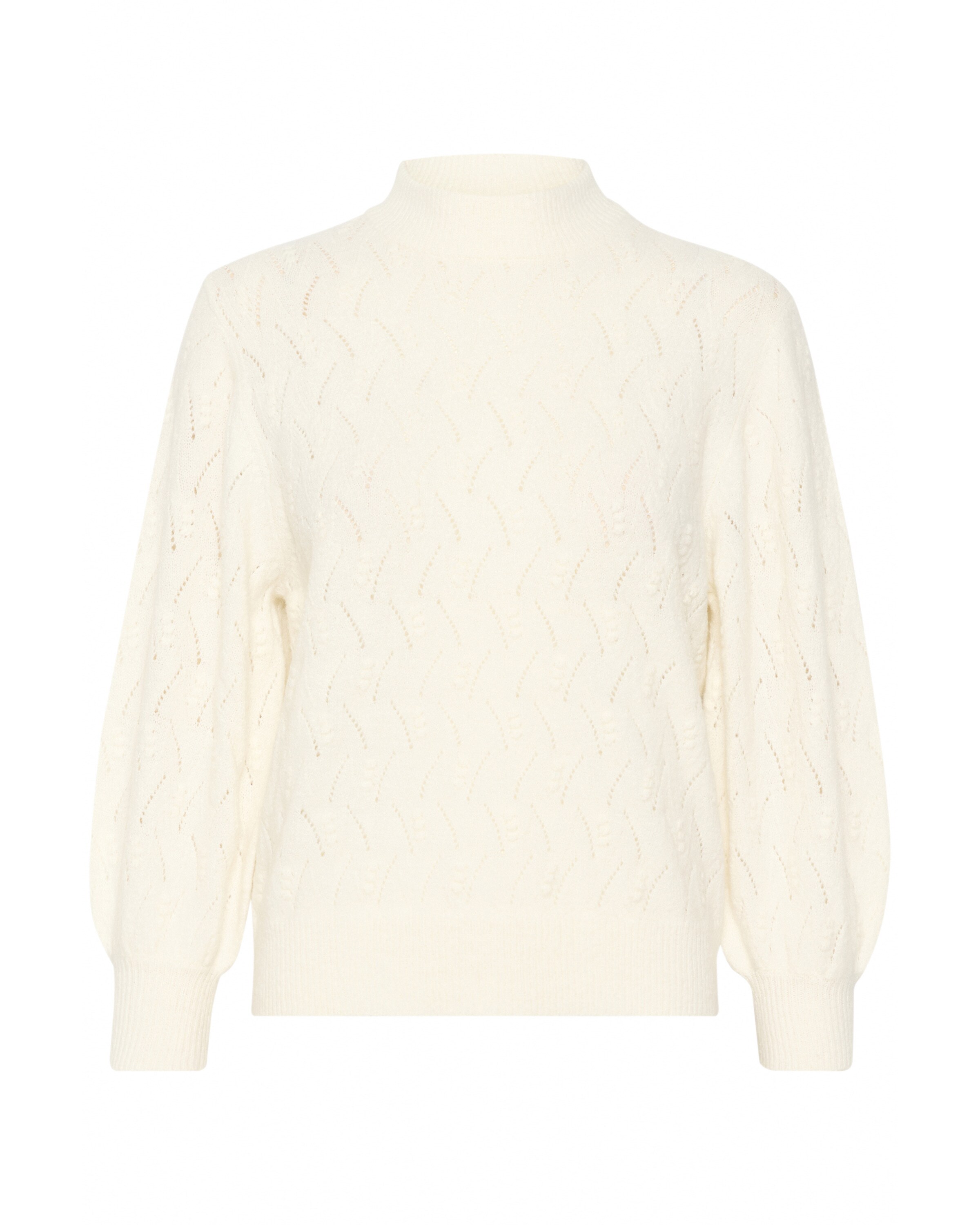 Kaffe Pullover 'Rita' in Weiß: Vorderseite