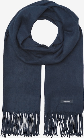 Écharpe 'Solid' JACK & JONES en bleu : devant