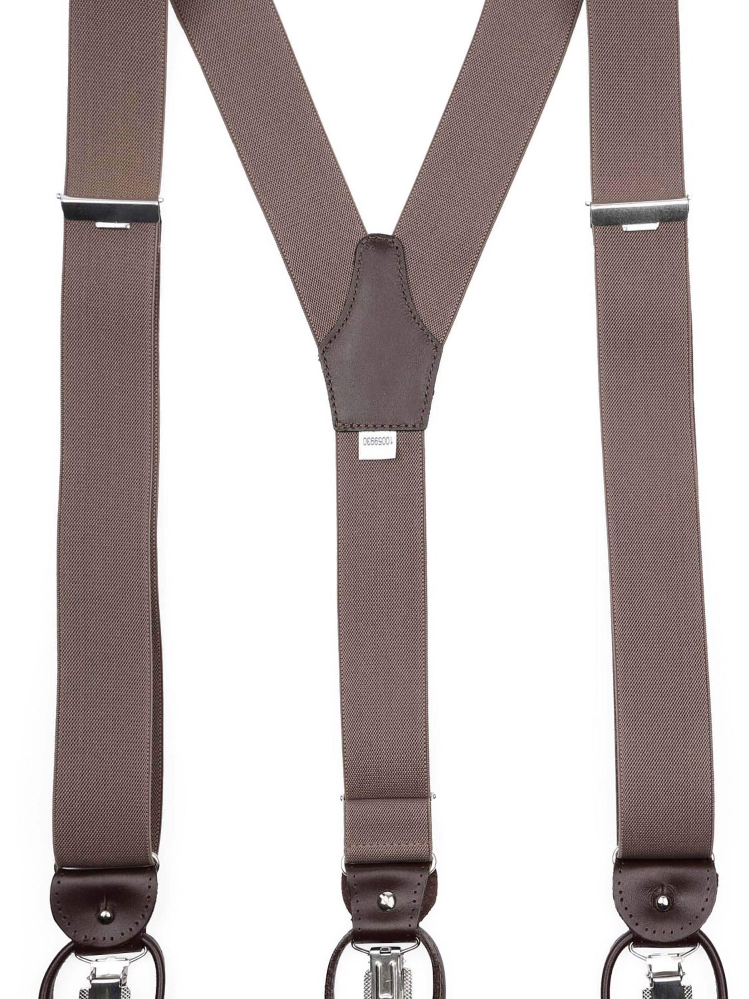 Profuomo Hosenträger‌‌‌‌‌‌‌‌‌‌ in Braun