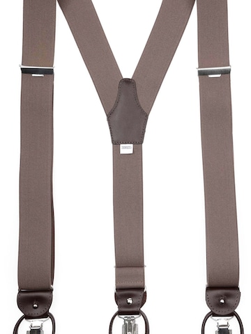 Bretelles de pantalon Profuomo en marron