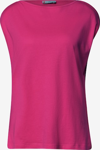 STREET ONE Shirt in Pink: front