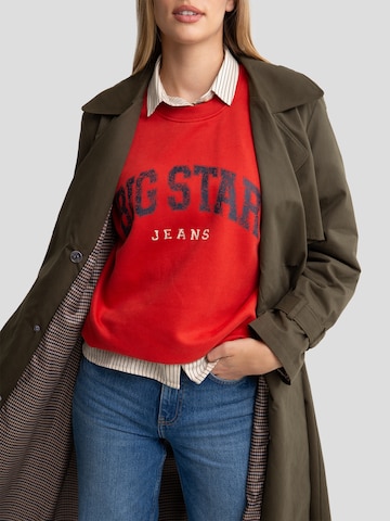 Manteau mi-saison 'Sigreena' BIG STAR en vert