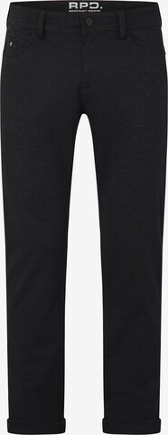 REDPOINT Slim fit Pants in Black: front