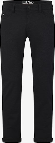 REDPOINT Slim fit Pants in Black: front