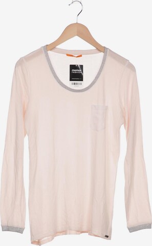 BOSS Orange Langarmshirt M in Pink: predná strana