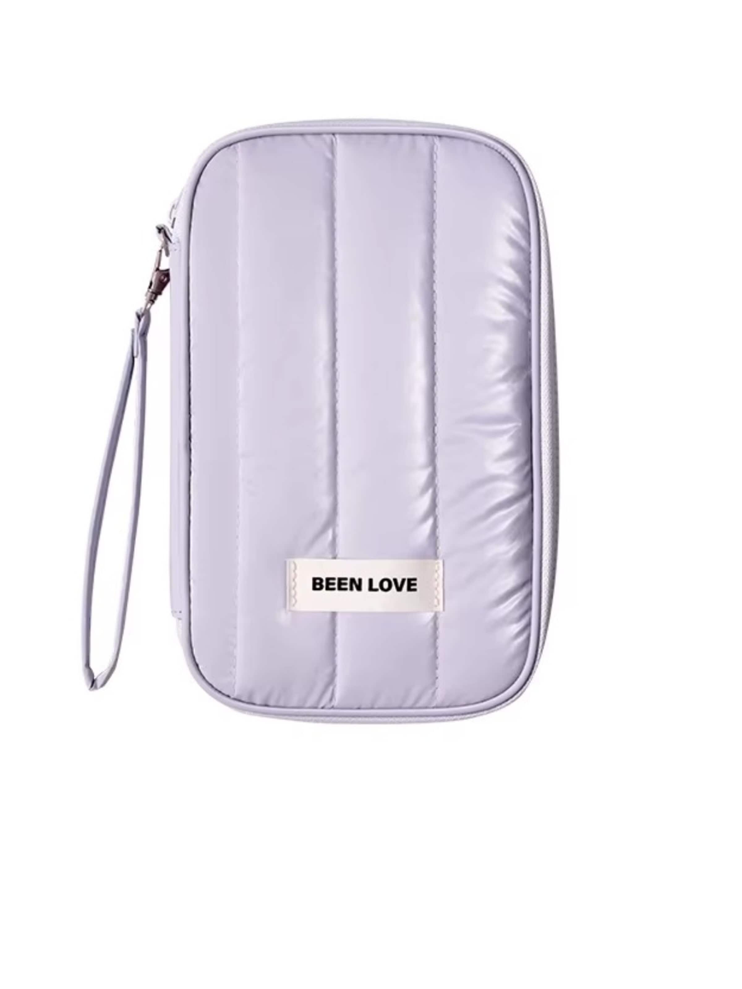 MEVYRA Document Bag 'RFID Reisepass Organizer' in Purple: front