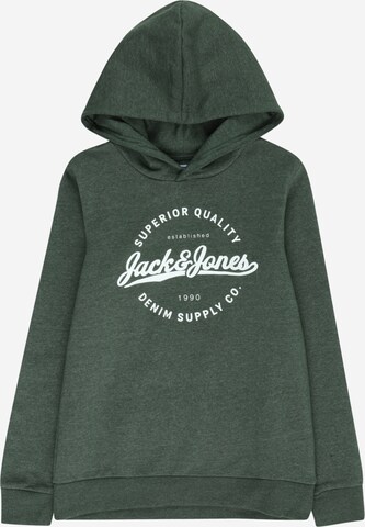 Jack & Jones Junior Sweatshirt 'STANLI' i grøn: forside