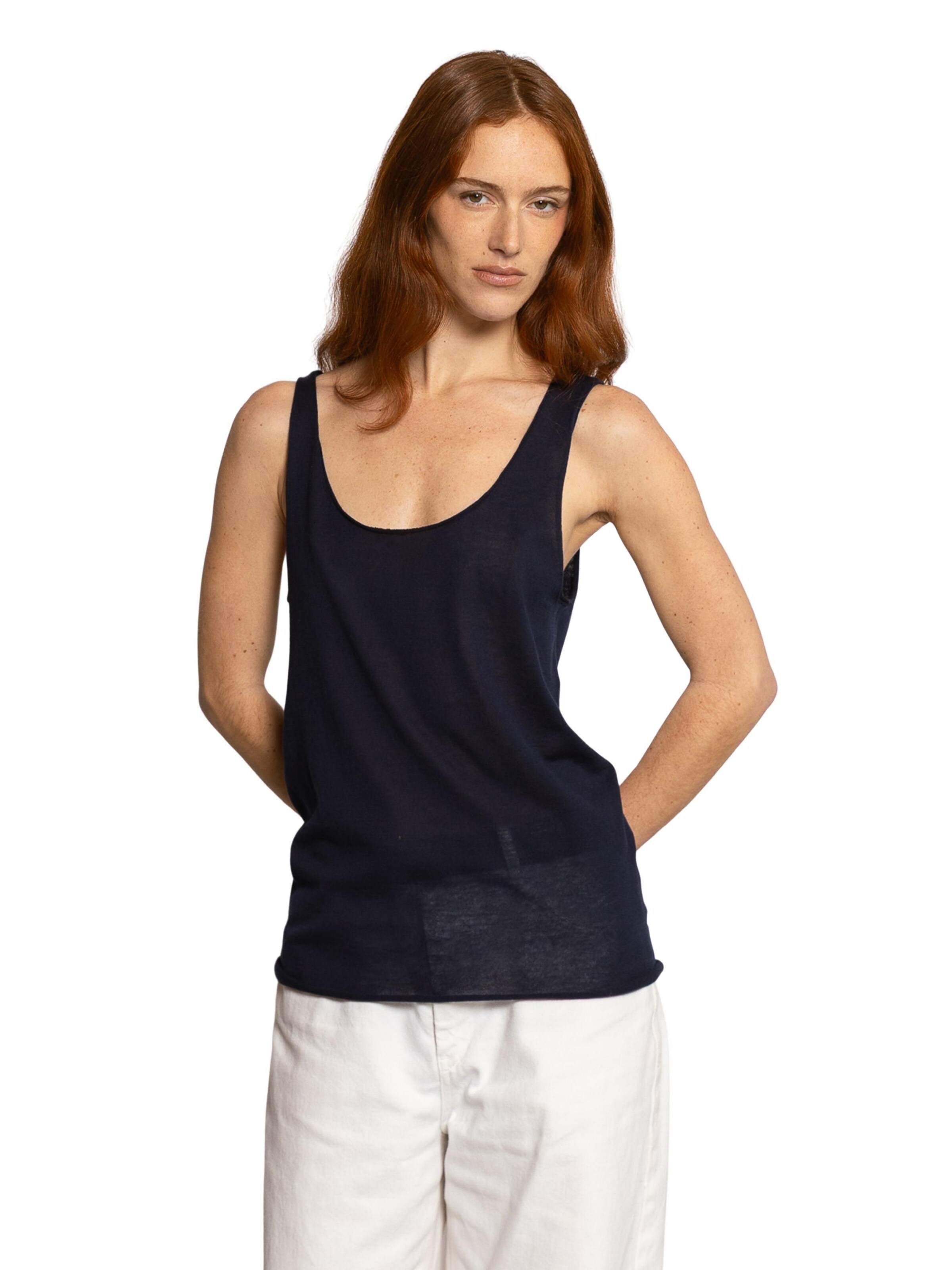 Haut 'Plume' LDB en bleu