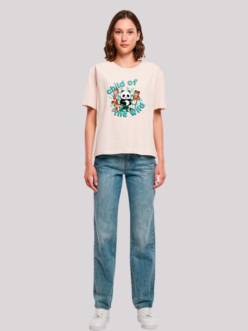 F4NT4STIC Oversized shirt 'Tao Tao Child Of The Wild' in Pink