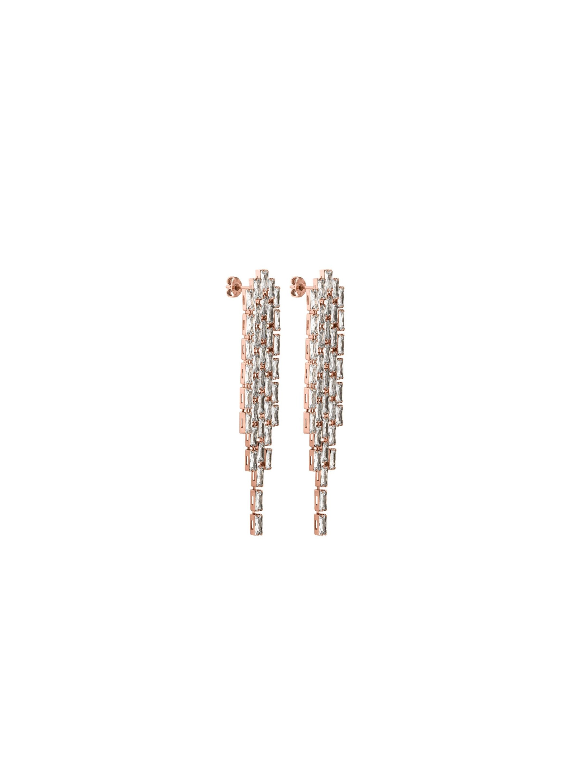 PURELEI - Pendientes 'Crystal Glow' en oro: frente