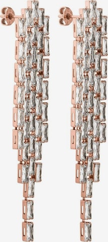 PURELEI Oorbellen 'Crystal Glow' in Goud: voorkant