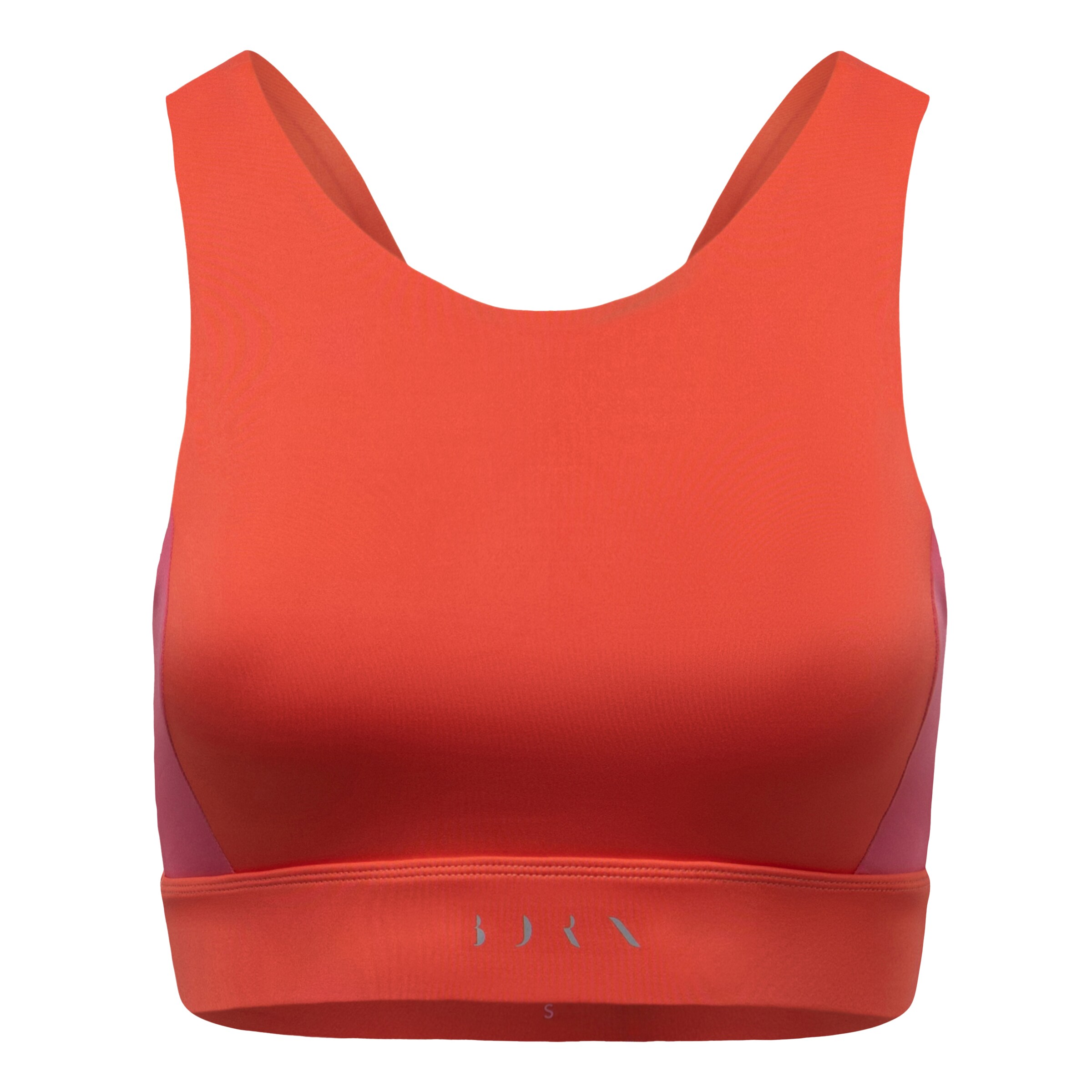 Born Living Yoga Sporttop 'Latika' in Oranje: voorkant