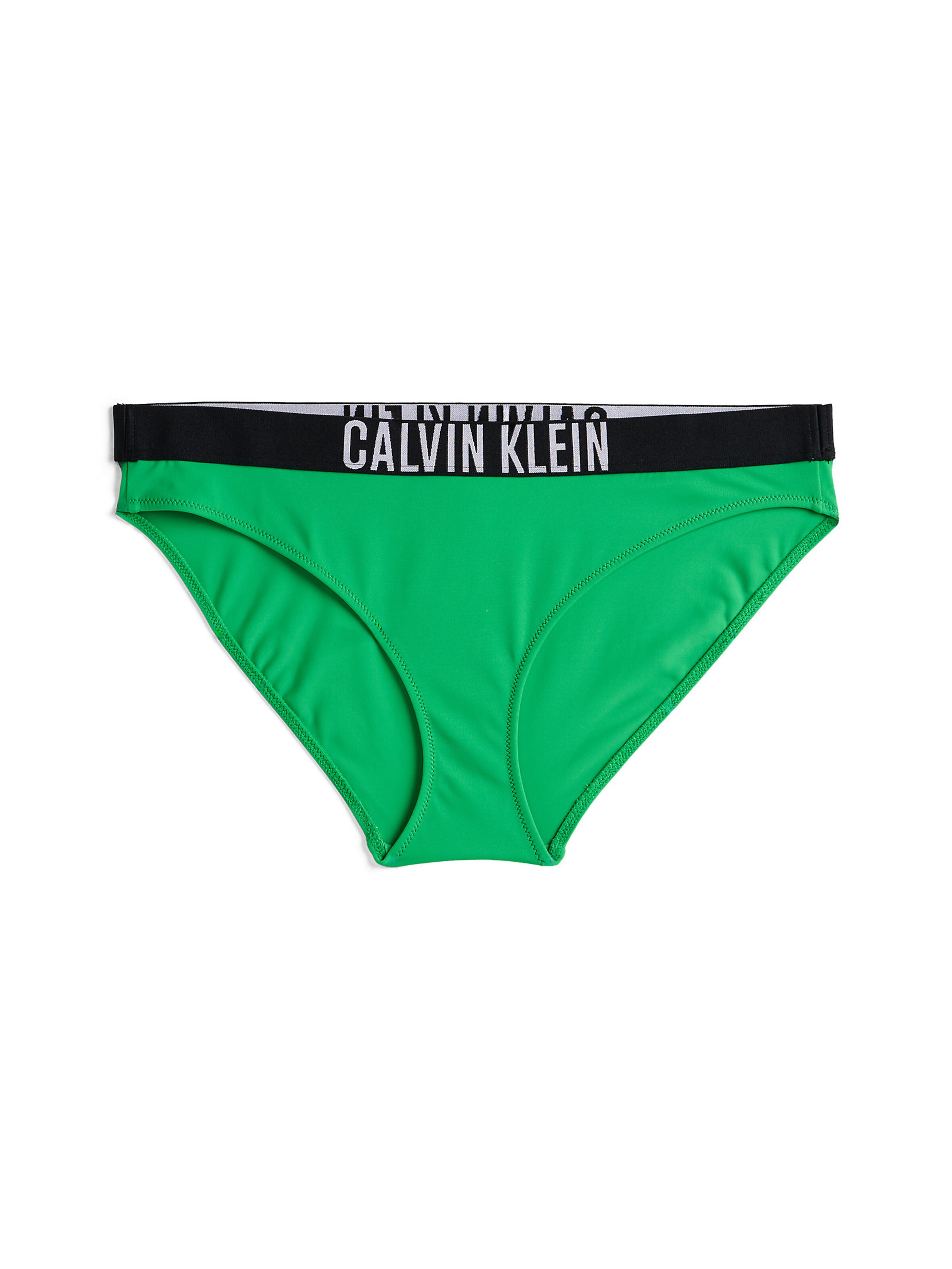 Calvin Klein Swimwear Bikinibroek in Groen: voorkant