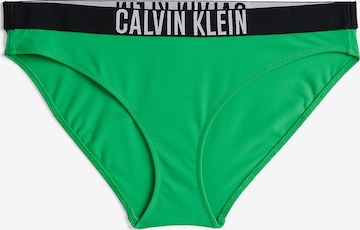 Bas de bikini Calvin Klein Swimwear en vert : devant