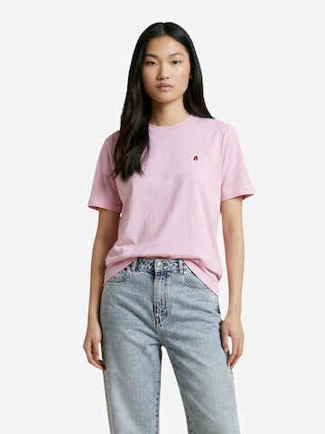 Maglietta 'REGULAR W3566B.000.2660' di REPLAY in rosa: frontale