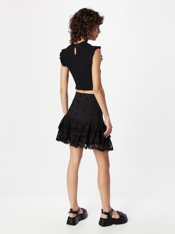 VILA ROUGE Skirt 'HOLLA' in Black