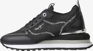 Pepe Jeans Sneaker  ' BLUR ' in Schwarz: predná strana