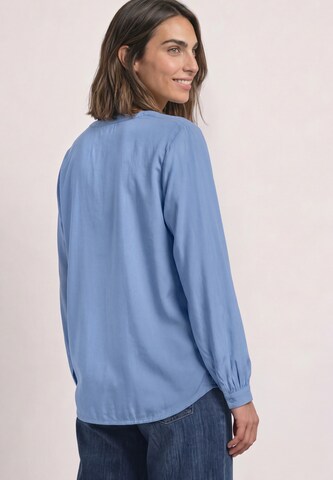 STREET ONE Split Neck Tunika in Blau
