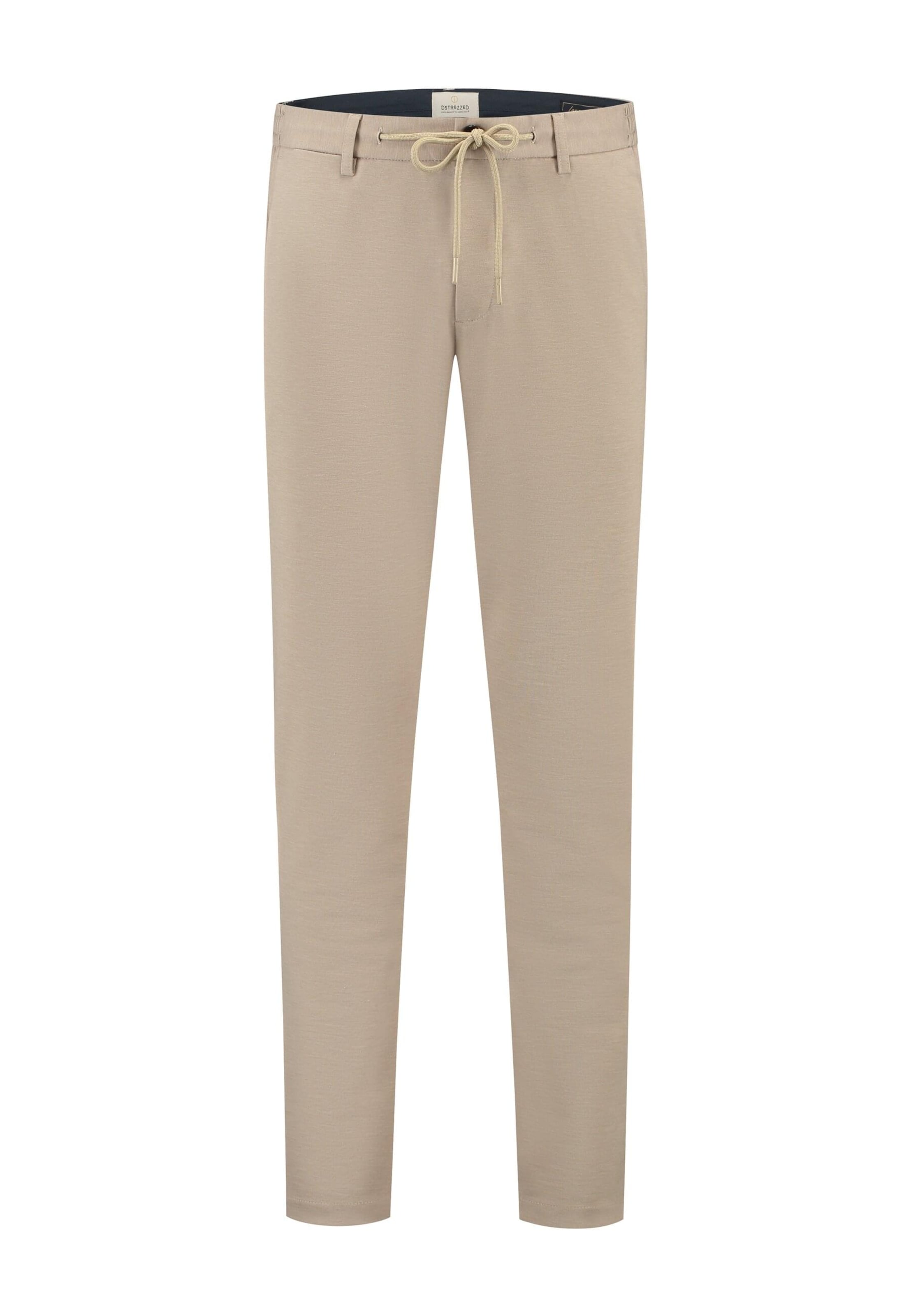 Pantalon Dstrezzed en beige : devant