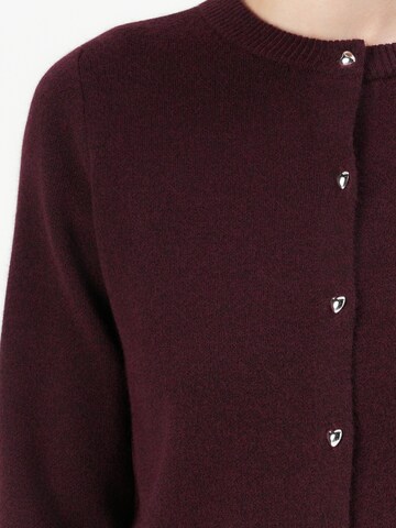 VERO MODA Cardigan 'VMKACY' i rød