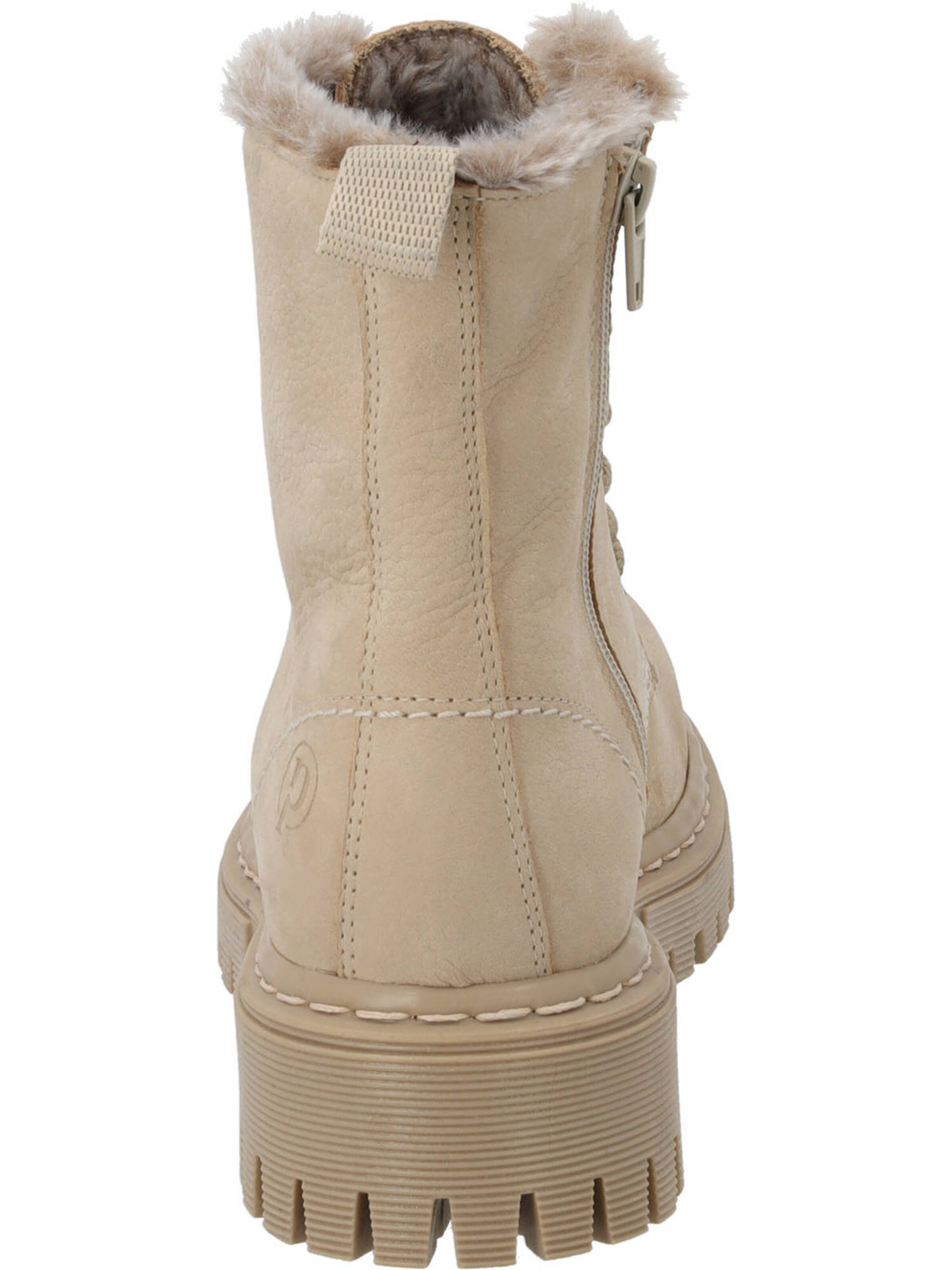 Palado Μπότες με κορδόνια 'Giase' σε μπεζ