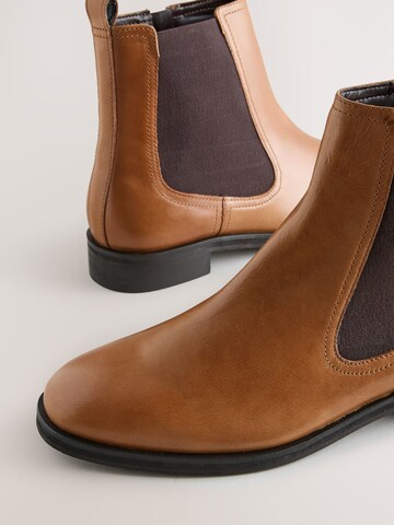 Next Enkellaarsjes 'Forever Comfort' in Bruin