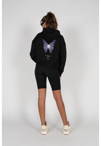 MJ Gonzales Sweatshirt 'Metamorphose V.2' i svart