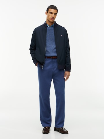 TOMMY HILFIGER regular Bukser i blå