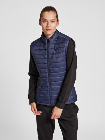 Hummel Bodywarmer in Blauw: voorkant