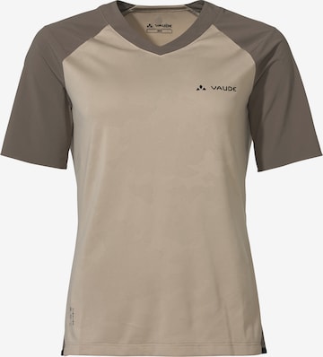 VAUDE Functioneel shirt 'Moab PRO' in Beige: voorkant