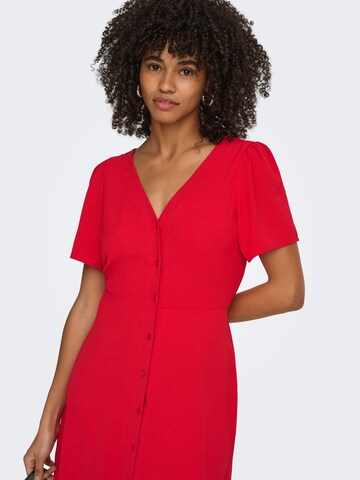 ONLY Dress 'ONLLuca' in Red