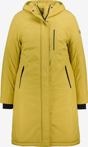 Manteau fonctionnel Ulla Popken en jaune : devant