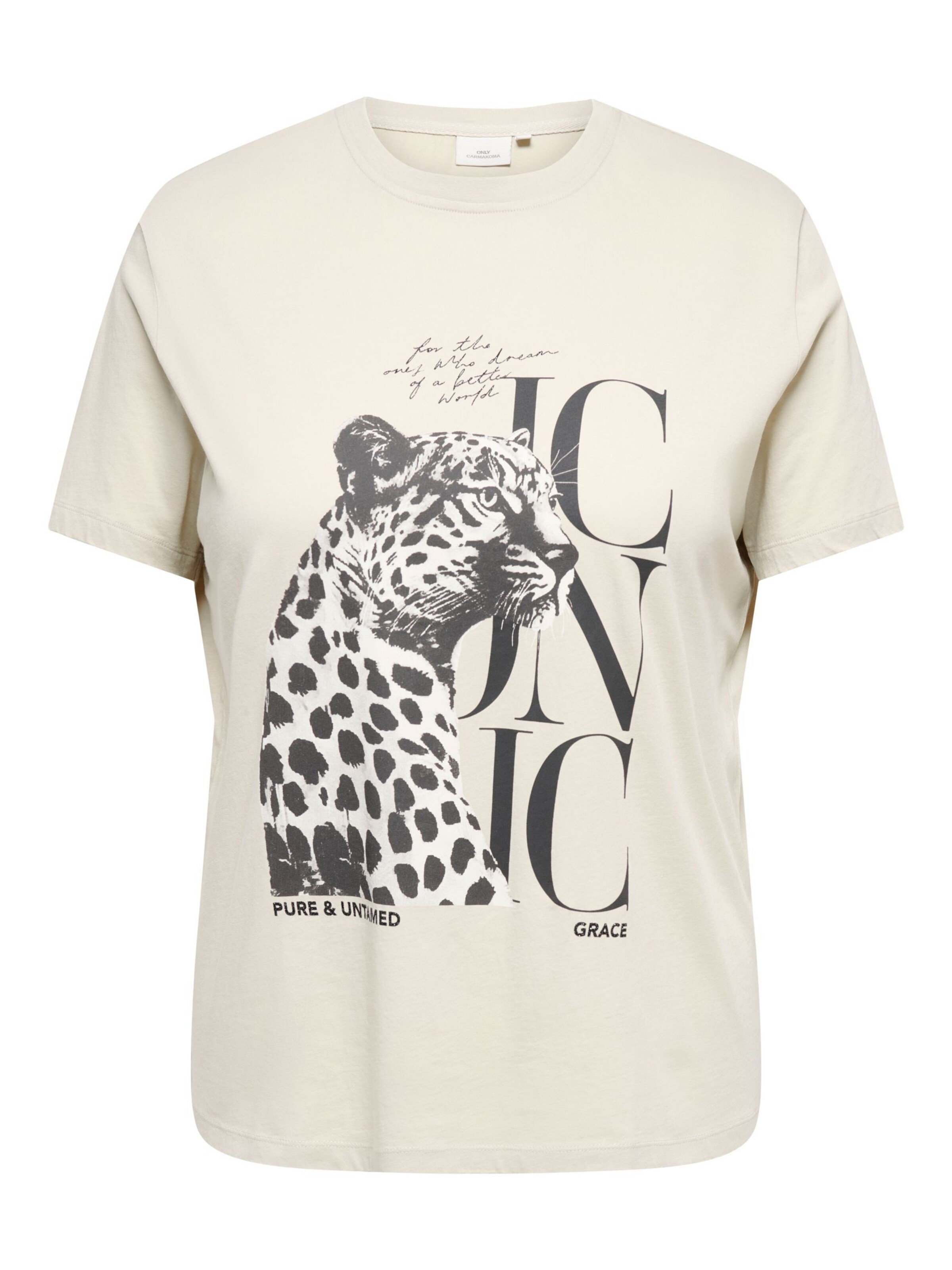 ONLY Carmakoma Shirt 'CARROXY' in Beige: front