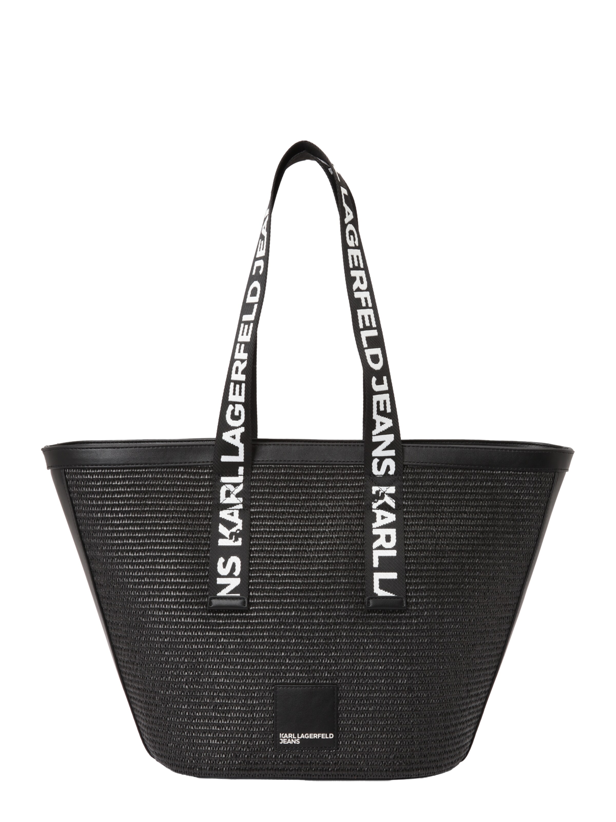 KARL LAGERFELD JEANS Shopper in Black: front