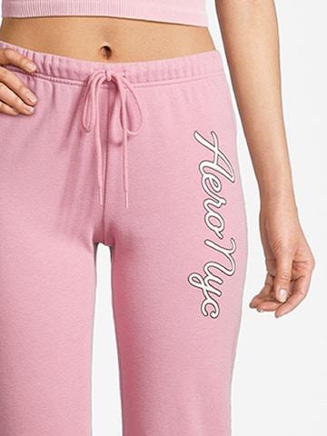 AÉROPOSTALE Tapered Trousers in Pink