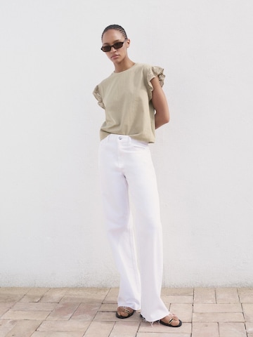 MANGO T-shirt 'VOLI' i brun