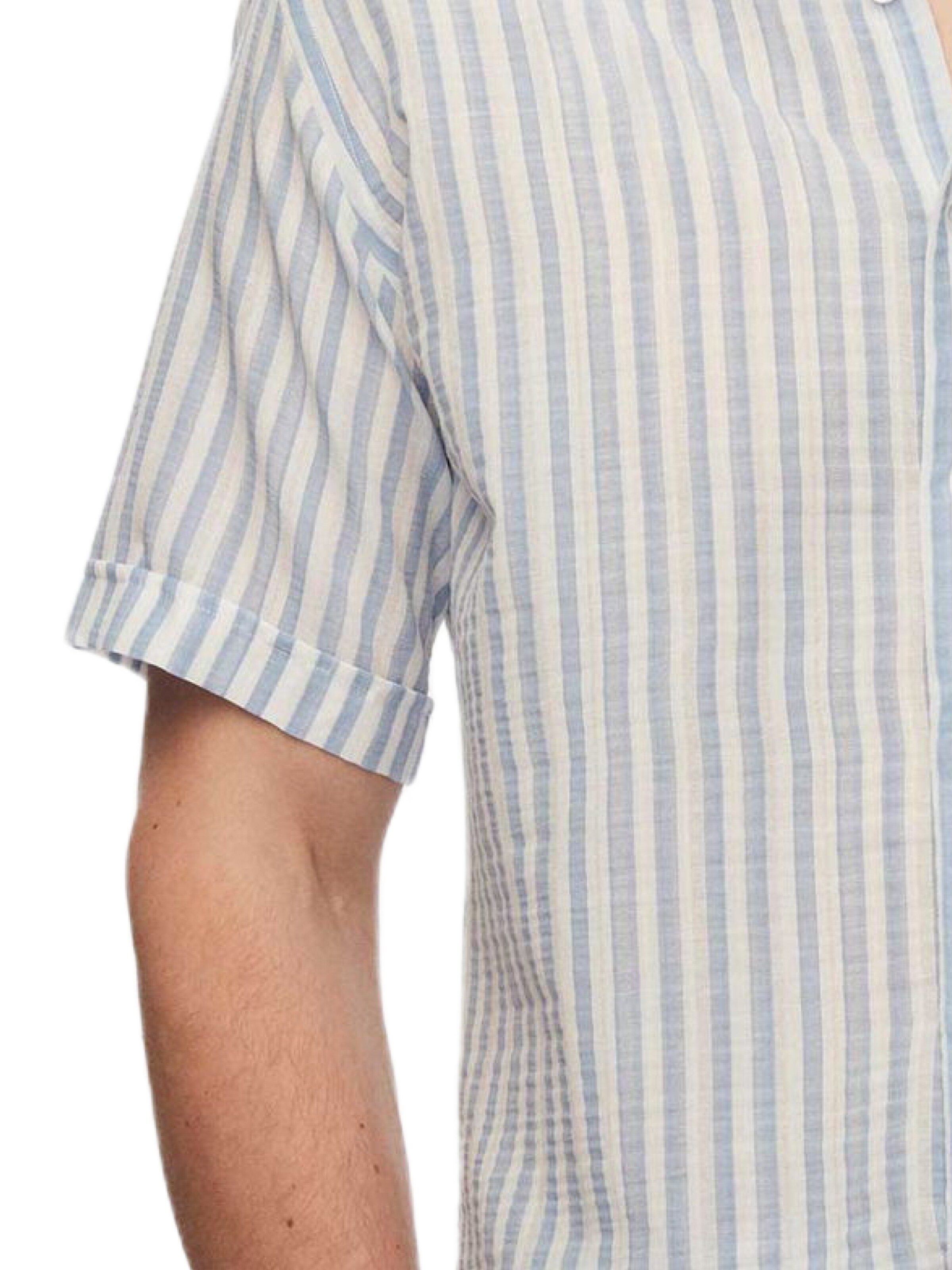 D’S Damat Regular fit Button Up Shirt in Blue