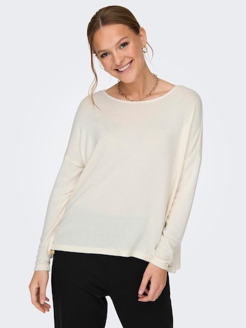 Pull-over 'KLEO' ONLY en blanc