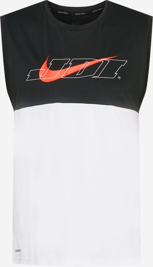 NIKE Sportshirt in koralle / schwarz / weiß, Produktansicht