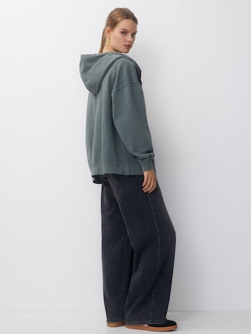 Pull&Bear Mikina – zelená