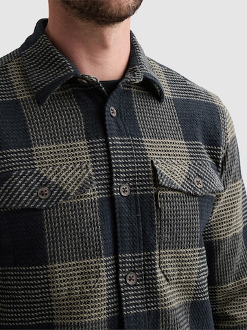 Regular fit Camicia 'Overshirt with large check pattern and chest pockets' di PME Legend in blu