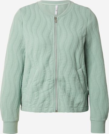 Hailys - Casaco em moletão 'Ke44ndra' em verde: frente