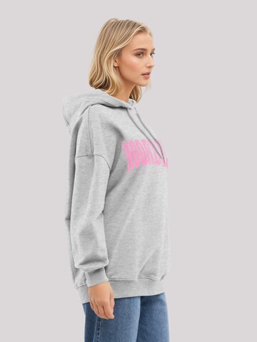 F4NT4STIC Sweatshirt 'Knut & Jan Hamburg Noorden Collegiate Pink' in Grau