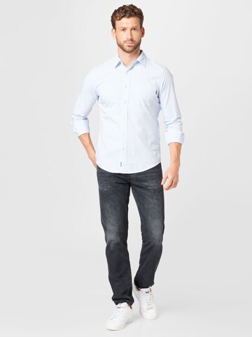 Dockers Slim fit Overhemd in Blauw