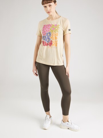 T-shirt fonctionnel 'MAT IS' super.natural en beige