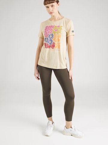 T-shirt fonctionnel 'MAT IS' super.natural en beige